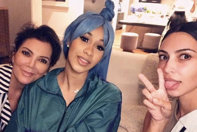 Cardi and Kim used to be good pals.