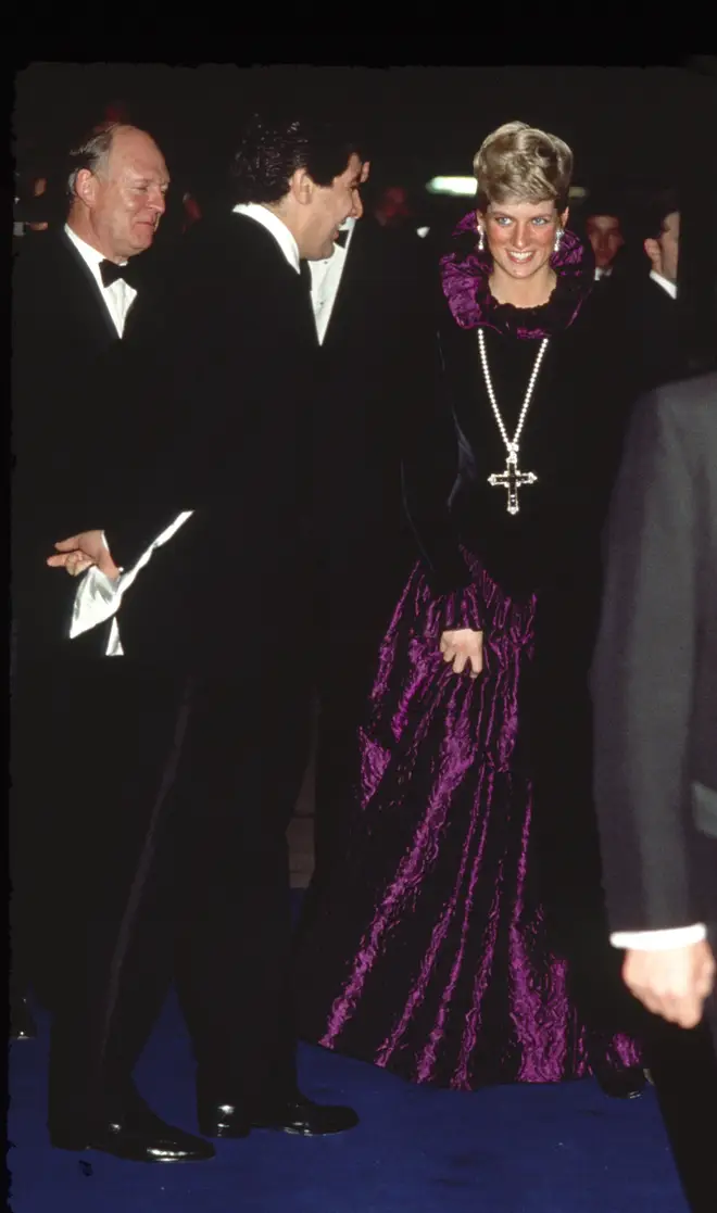 Princess Diana wore the pendant a few times.