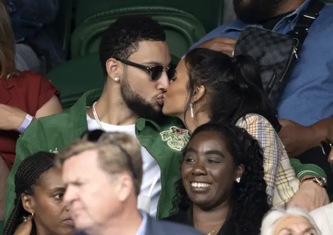 Maya and Ben went official at Wimbledon in 2021.