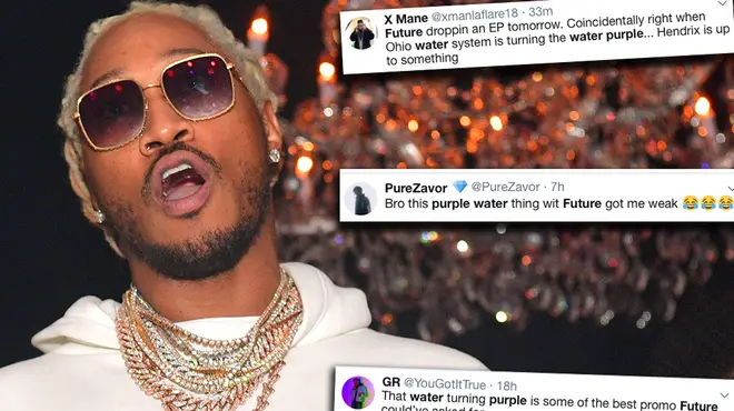 Future Fans Give The Most Hilarious Reaction To Ohio Tap Water Turning Purple On Twitter
