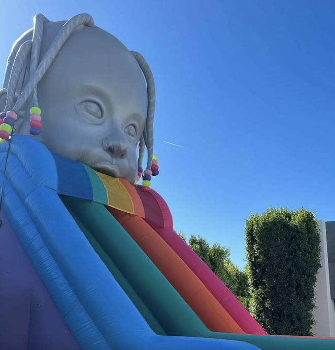 Kylie threw an Astroworld themed party for her two children despite the tragic incident at Travis Scott's show.