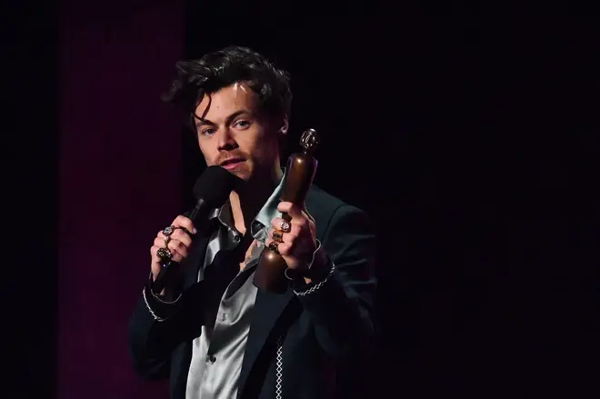 Harry Styles at the BRITs