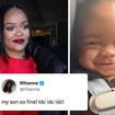 Rihanna claps back at criticism over calling her baby son 'fine'