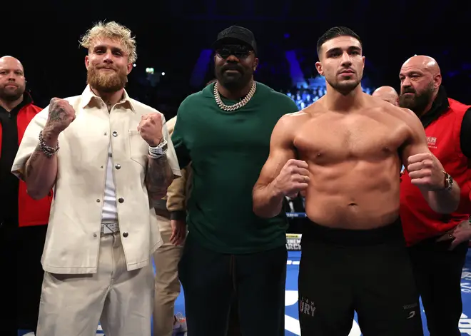 Jake Paul are Tommy Fury are set to face off on Sunday 26th February.