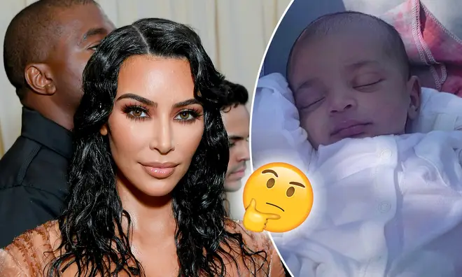 Kim Kardashian appeared to revealed the surprising middle name of her son Psalm West.