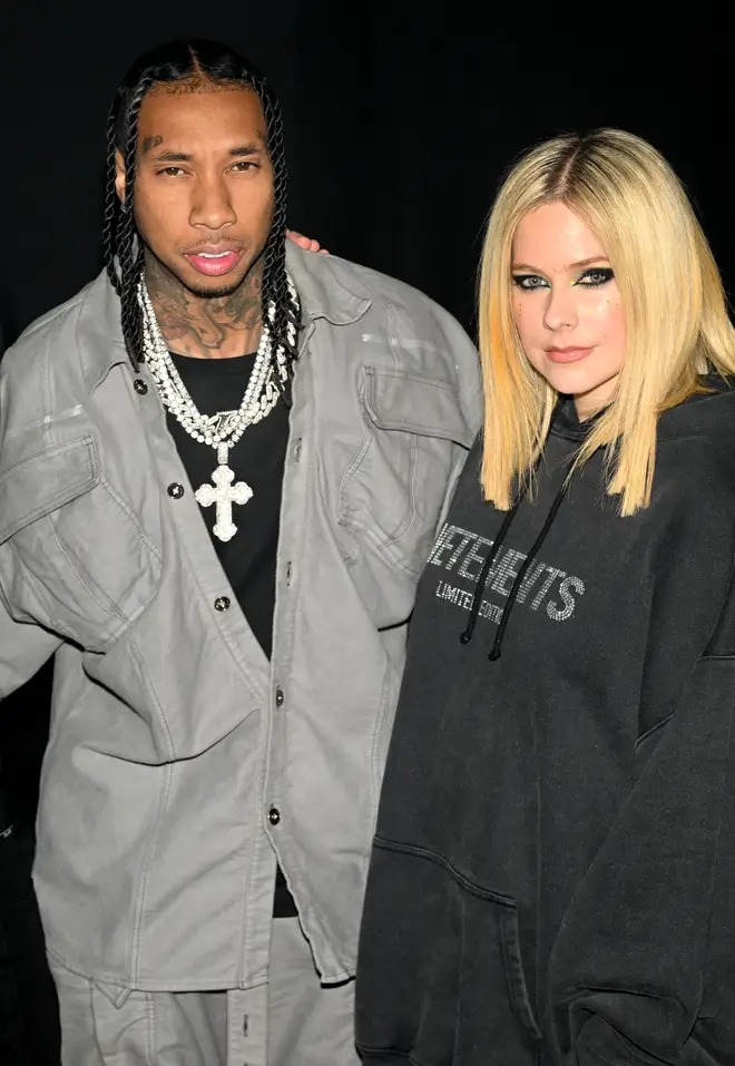 Avril and Tyga were papped together.