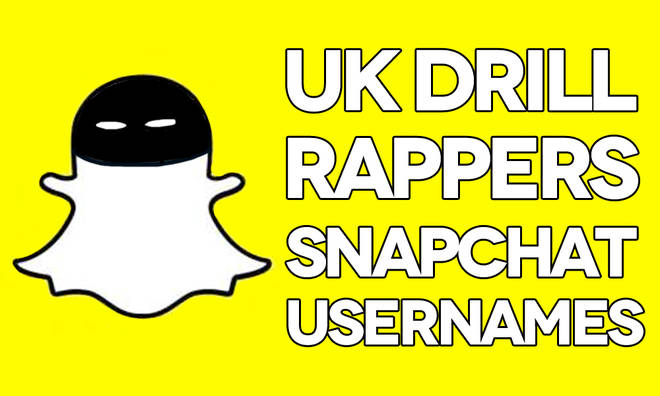 UK Drill Rappers Snapchat Usernames
