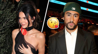 Kendall Jenner and Bad Bunny photographed kissing at dinner date