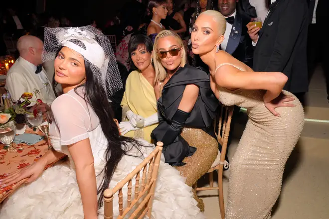 The Kardashian clan at last year's Met Gala.