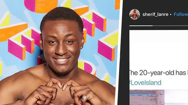 Sherif hinted at his post-show plans after being kicked off Love Island.