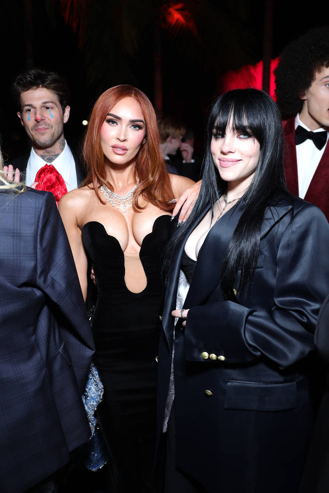 Megan Fox (pictured with Billie Eilish) at the Oscar's afterparty.
