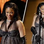 Pregnant Rihanna wore a $1.8 MILLION diamond belly chain to Beyonce's Oscars party