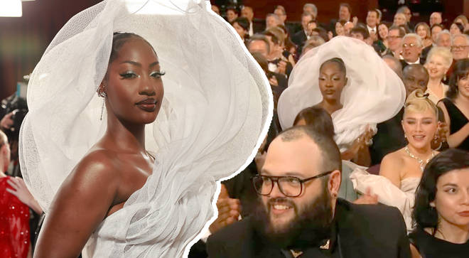 Tems claps back amid 'view-blocking' Oscars dress backlash