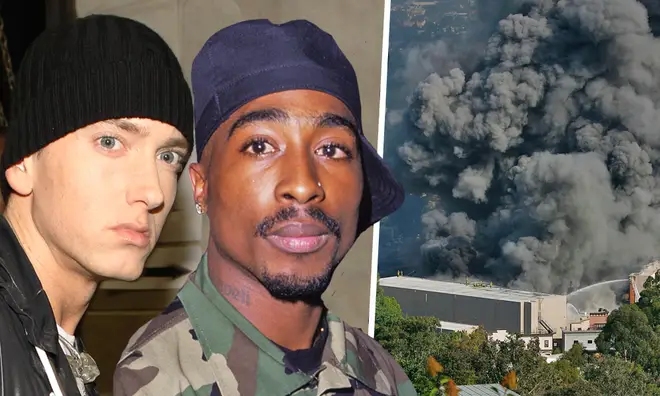 Tupac and Eminem's masters were destroyed in a fire
