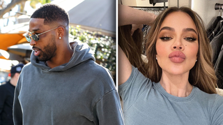 Tristan Thompson spotted with mystery woman days after loved-up post from Khloe Kardashian