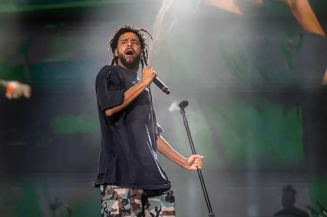 J Cole admitted he was "trying to be cool."