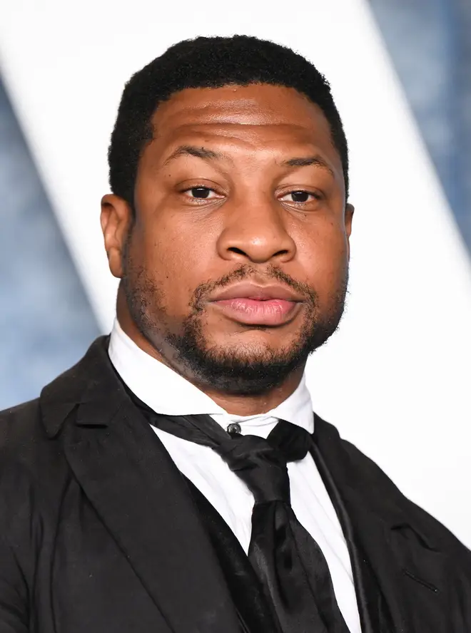 Jonathan Majors at the 2023 Oscars.