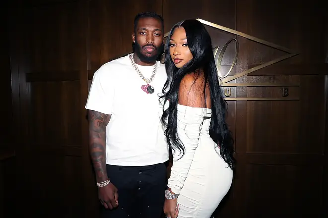 Pardison "Pardi" Fontaine and Megan Thee Stallion pictured before their alleged split.