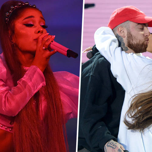 Ariana Grande Gets Emotional Singing Mac Miller Lyric While Performing In His Hometown - WATCH