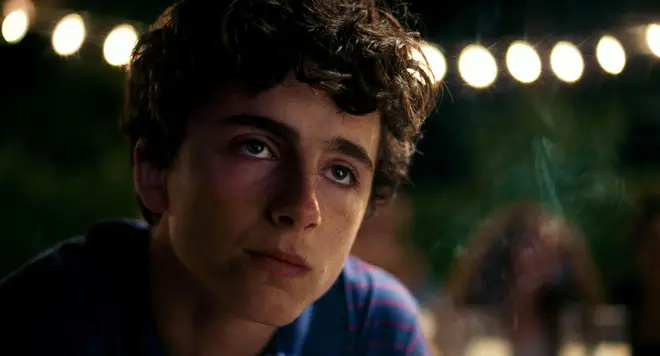 Timothee Chalamet pictured in 2017's Call Me By Your Name.