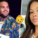 Chris Brown's alleged baby mama Ammika Harris has dropped a huge hint of her pregnancy on Instagram