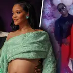 Pregnant Rihanna twerks on A$AP Rocky during New York party