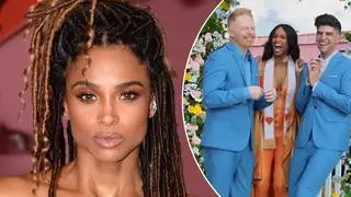 Ciara shut down a fan who criticised her for officiating a gay wedding in Taylor Swift's new music video.