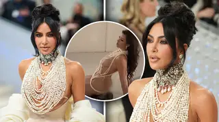 Kim Kardashian's Met Gala 2023 look draws comparisons to infamous Playboy cover