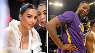 Kim Kardashian slammed for supporting love rat Tristan Thompson at basketball game