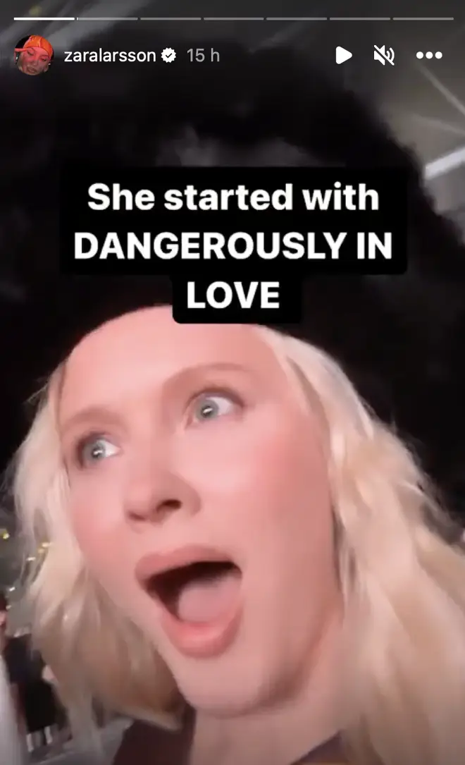 Zara was a mood when she found out Beyoncé opened with 'Dangerously in Love'.