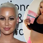 Amber Rose has been criticised for promoting a 'detox tea' while pregnant.