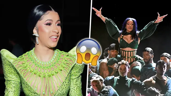 Cardi B chants "I ain&squot;t going jail" during her BET Experience performance