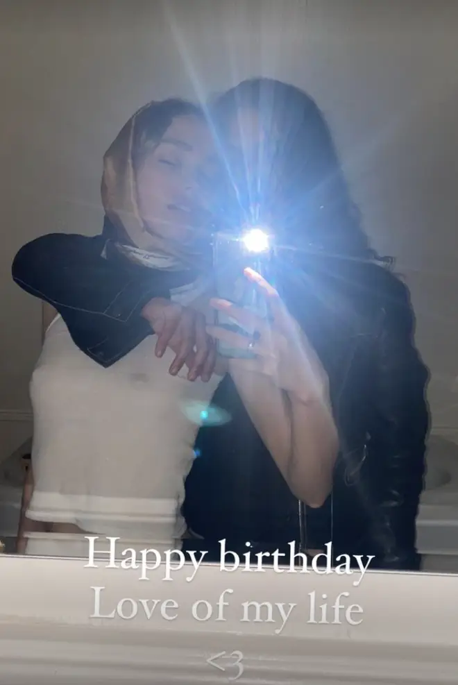 Lily shared a gushing tribute to her girlfriend for her 26th birthday.