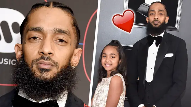 Nipsey Hussle's daughter Emani, 10, has paid tribute to him during her graduation speech