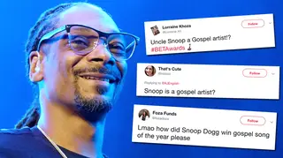 Snoop Dogg won 'Best Gospel' at the 2019 BET Awards