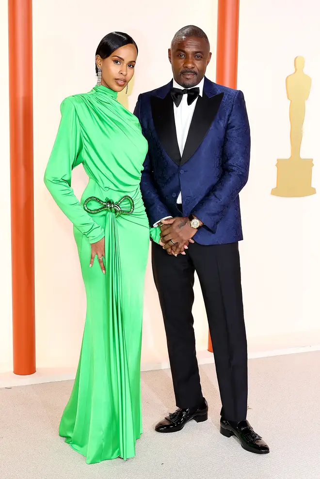 Idris and his wife Sabrina Elba.