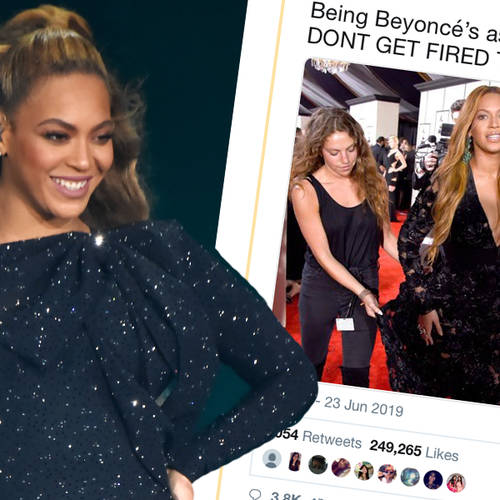 Could you be Beyoncé's assistant ?