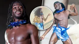 Lil Nas X hilariously reacts to sex toy thrown on stage mid-performance