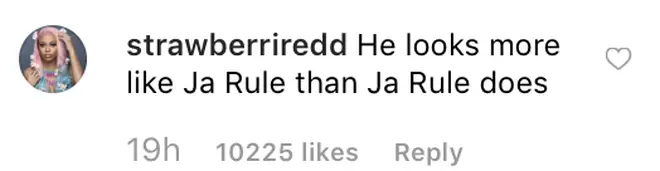 Fans comment on Ja Rule son looking like his father