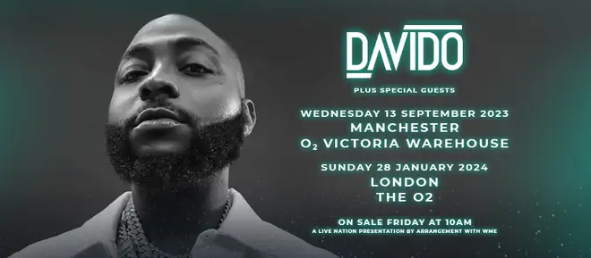 Davido is heading to the UK!