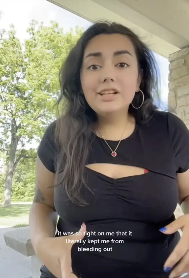 Angelina has documented her journey on TikTok.