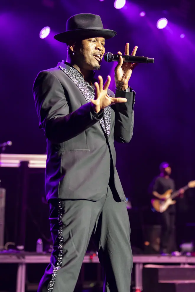 Ne-Yo performing in California last week.