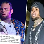 Chris Brown responds to fans who claim he doesn't like black women over his "nice hair" lyrics