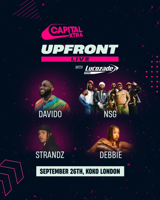 The line up for Capital XTRA Upfront Live.