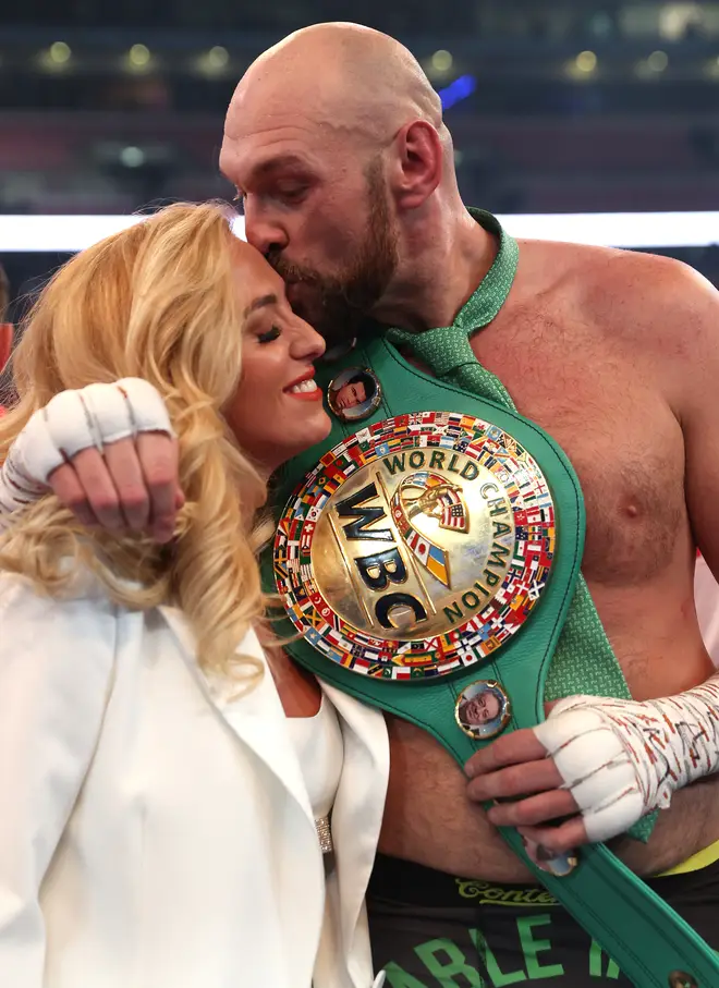 Tyson Fury and his wife Paris have welcomed another child.