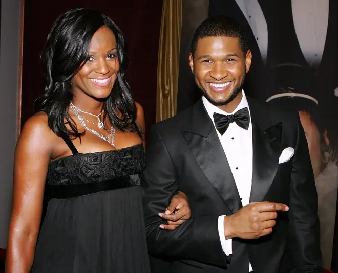 Usher and first wife Tameka Foster pictured in 2007.
