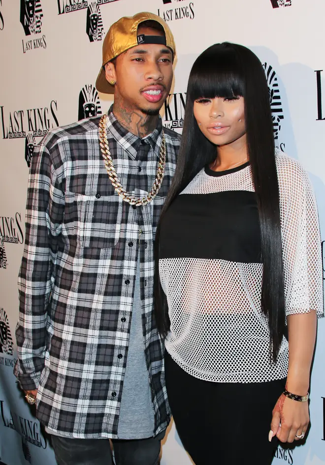 Tyga and Blac Chyna pictured in 2014.