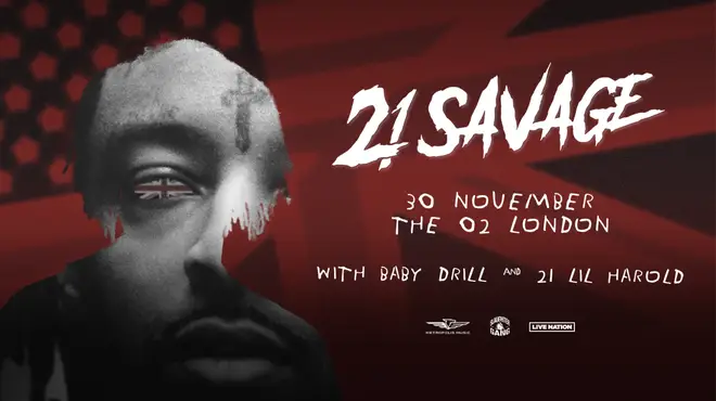 21 Savage is coming to London!