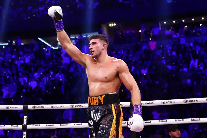 Tommy Fury emerged victorious from the fight against KSI.