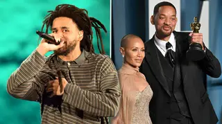 J. Cole Fans Resurface Video Dropping Famous 'Will & Jada' Line From Song Amid Separation Reports